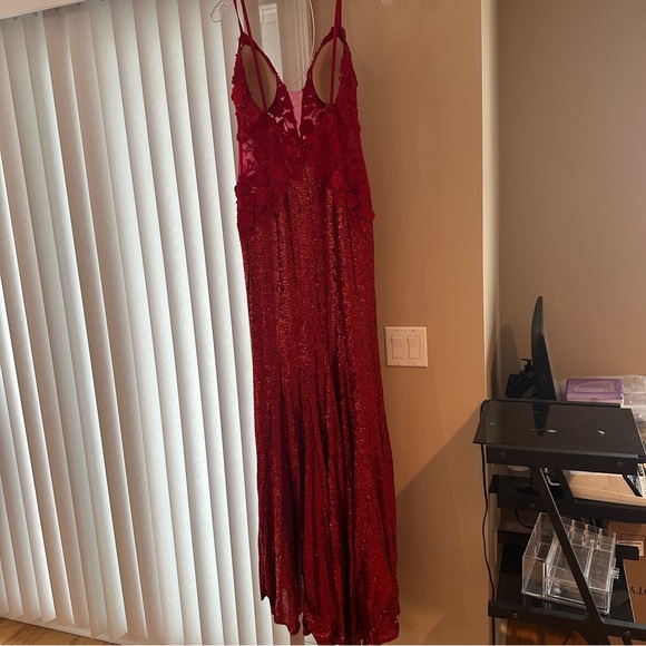 Jovani Red Dress - Picture 9 of 10